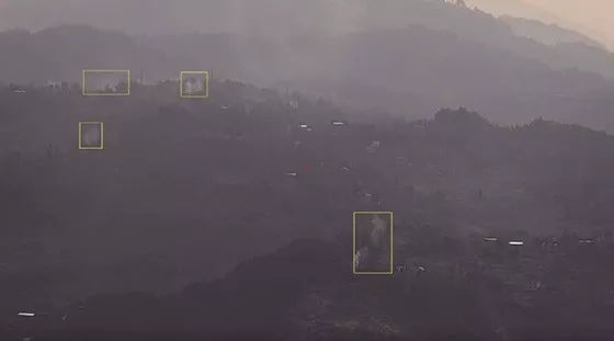 草原森林防火監(jiān)控激光夜視儀下煙霧、煙火識別